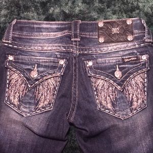 Miss me straight (slightly distressed) jeans